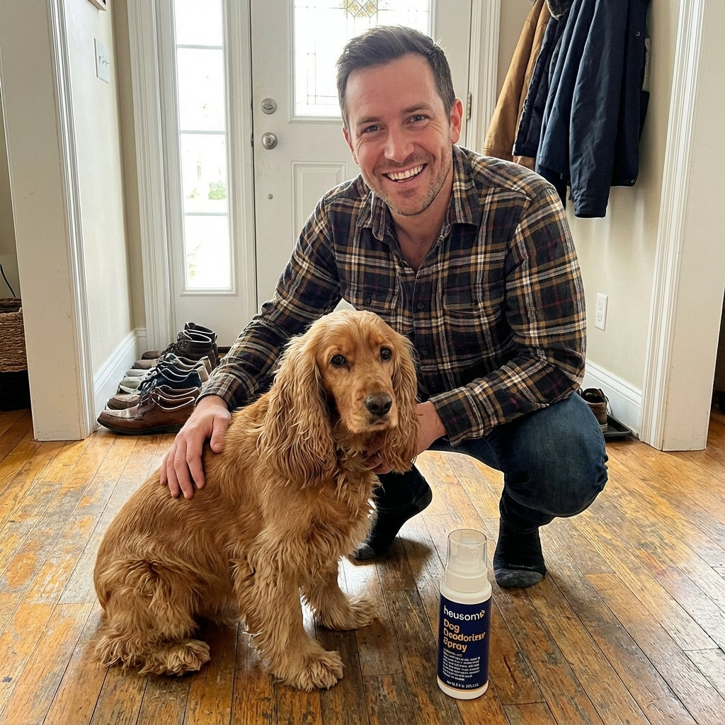 Waterless Dog Shampoo by Heusom