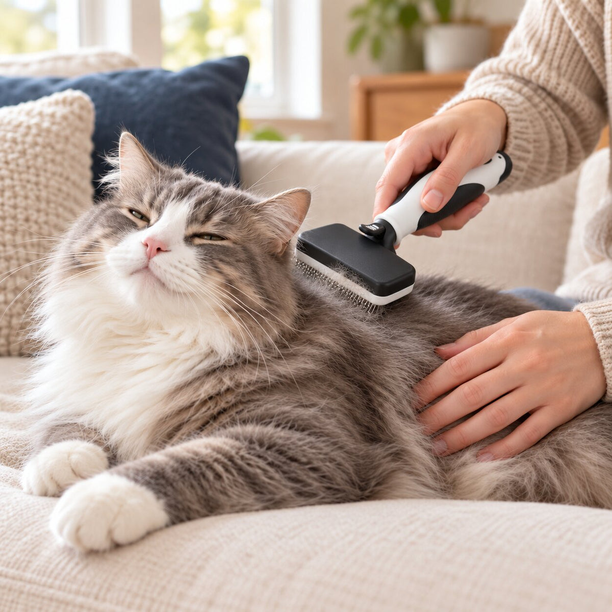 Self-Cleaning Pet Brush