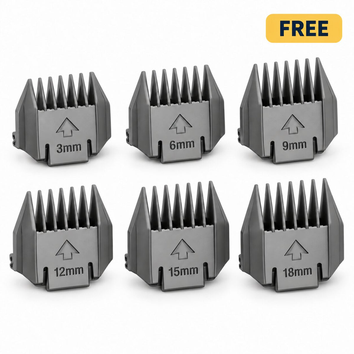 x6 Clipper Guard Combs