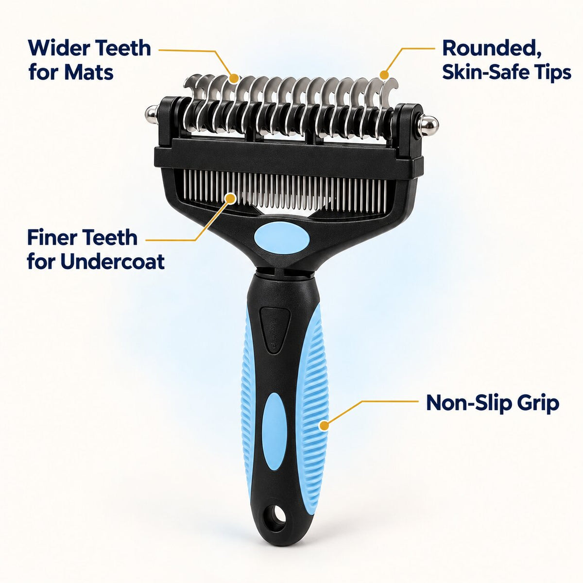 2-in-1 Dematting Rake