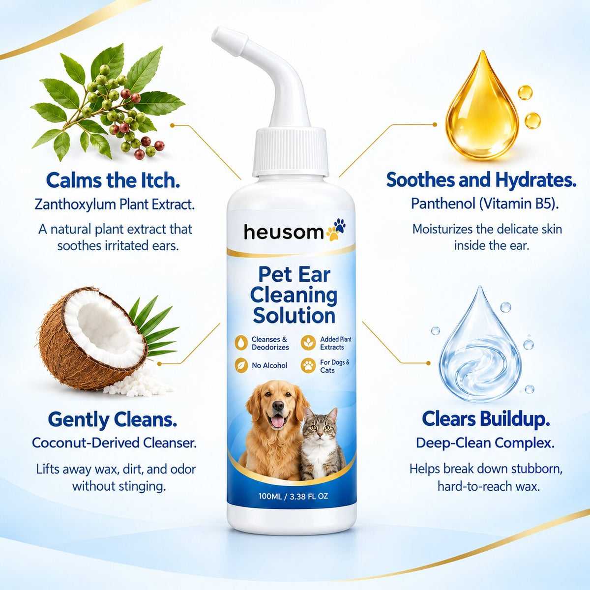 Pet Ear Cleaning Solution