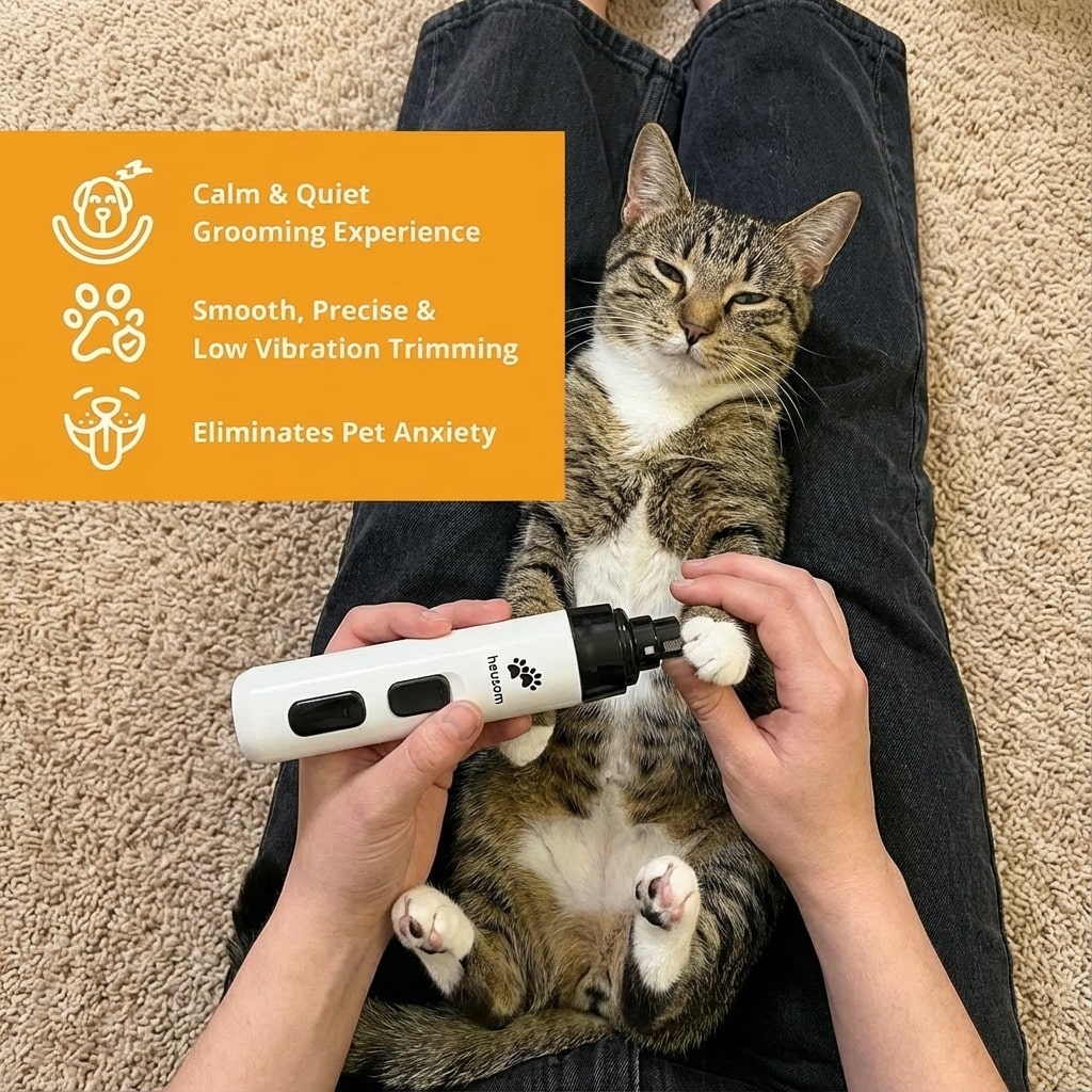 Silent Groom Pro Effortless & Quiet Pet Grooming Heusom Silent Groom Pro Effortless & Quiet Pet Grooming Heusom