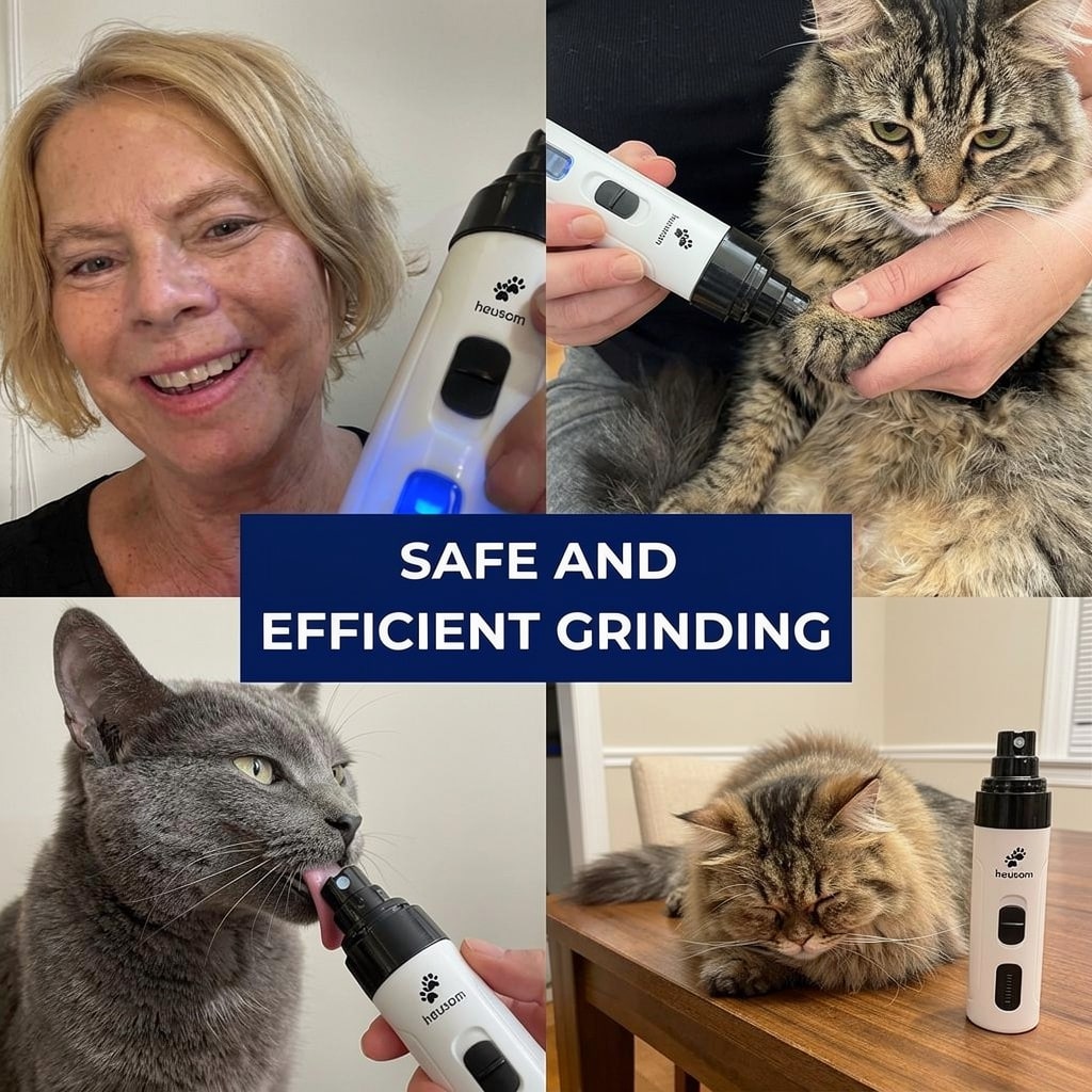 Silent Groom Pro – Effortless & Quiet Pet Grooming – Heusom